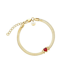 ROSEFIELD JBSRG.J1012 Kalp Yakut Çelik Bileklik