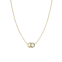 ROSEFIELD JNEDG.J714 İkili Altın Renk Çelik Kolye