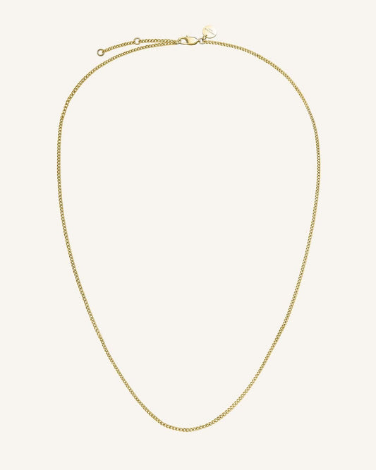 ROSEFIELD JNFCG.J622 Düz Bordür Altın Renkli Çelik Kolye