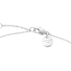 Rosefield JNMSS.J1327Gümüş Renk Karışık Kristal Çelik Kolye