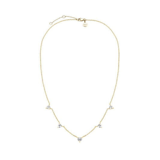 ROSEFIELD JNRHG.J1005 Kalp Kristal Taş Çelik Kolye