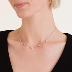 ROSEFIELD JNRHS.J1006 Kalp Çelik Kolye