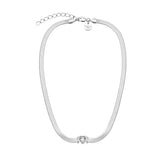 ROSEFIELD JNSWS.J1003 Kalp Kristal Taş Çelik Kolye