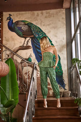 Sadie and Dione Poppy Green Co-Ord Set