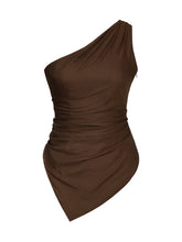 WAYT Silhouette One-Shoulder Blouse
