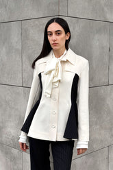 Crescent Line Diamond Jacket
