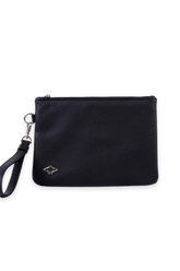 Dellel Deri Siyah Yaya Clutch