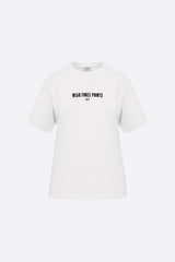 Wear Three Points White Weekend Oversize T-Shirt