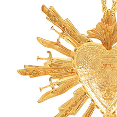 Maison Lygos Ex-Voto Heart Necklace