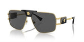 VERSACE VE2251 100287 63 Unisex Sunglass