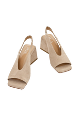 Dellel Deri Mink Sonia Heeled Shoes