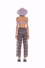 Wayt Sonic Adventure Sound Waves Print Beach Pant