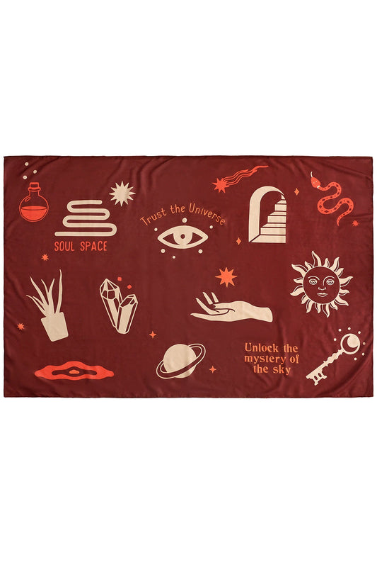 Wayt Soul Space Mystic Print Sarong