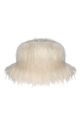 WAYT Venus Cream Faux Fur Şapka