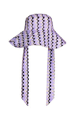 Wayt Sonic Adventure Sound Waves Print Reversible Bucket Hat