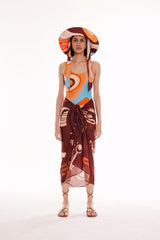 Wayt Soul Space Mystic Print Sarong