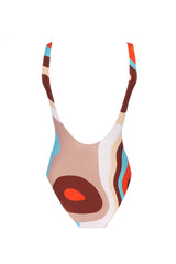 Wayt Mars Print Recycled Swimsuit