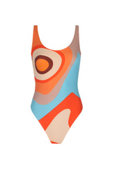 WAYT Mars Print Recycled Swimsuit