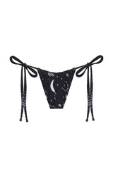 Wayt Space Babe Celestial and Zodiac Print Recycled Bikini Bottom