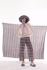 Wayt Sonic Adventure Sound Waves Print Beach Pant