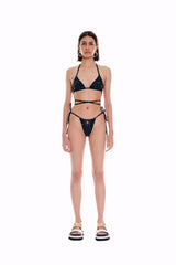 WAYT Space Babe Celestial and Zodiac Print Recycled Bikini Bottom