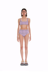 Wayt Sonic Adventure Recycled Bikini Top