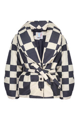 Wayt Cosmic Distortion Puffer Jacket