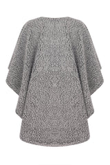 Wayt Cosmonaut Double Sided Faux Fur Poncho