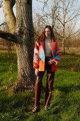 Mars Print Puffer Jacket