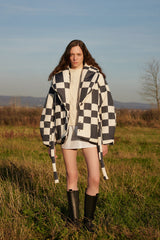 WAYT Cosmic Distortion Puffer Jacket