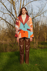 Mars Print Puffer Jacket