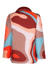 Mars Print Puffer Jacket