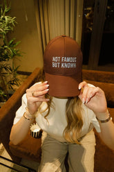 Edda NOT FAMOUS BUT KNOWN - BASEBALL Şapka