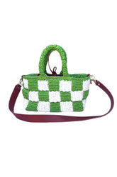 TUIME DAMA Bag White/Green