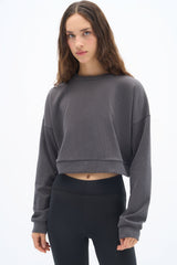 Wear Three Points Anthracite Flow Modal Sweatshirt