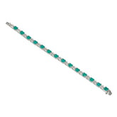 SooSilkyGems BICOLOR PARAIBA TENNIS BRACELET