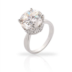 SooSilkyGems HIGH SETTING SOLITAIRE RING