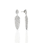 SooSilkyGems LEAVES EARRINGS