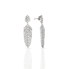SooSilkyGems LEAVES EARRINGS