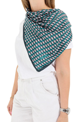 Dellel Deri Green Freesia Scarf