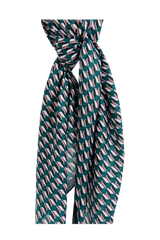 Dellel Deri Green Freesia Scarf