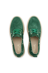 Dellel Deri Yeşil Jasmine Sneakers