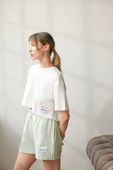 Wear Three Points Green Weekend Shorts