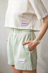 Wear Three Points Green Weekend Shorts