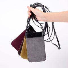 Atelier Galin Mila Phone Bag - Koyu Kırmızı