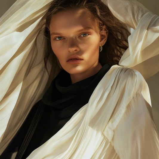 The Clique editorial fashion image for Minimalist Wardrobe Philosophy