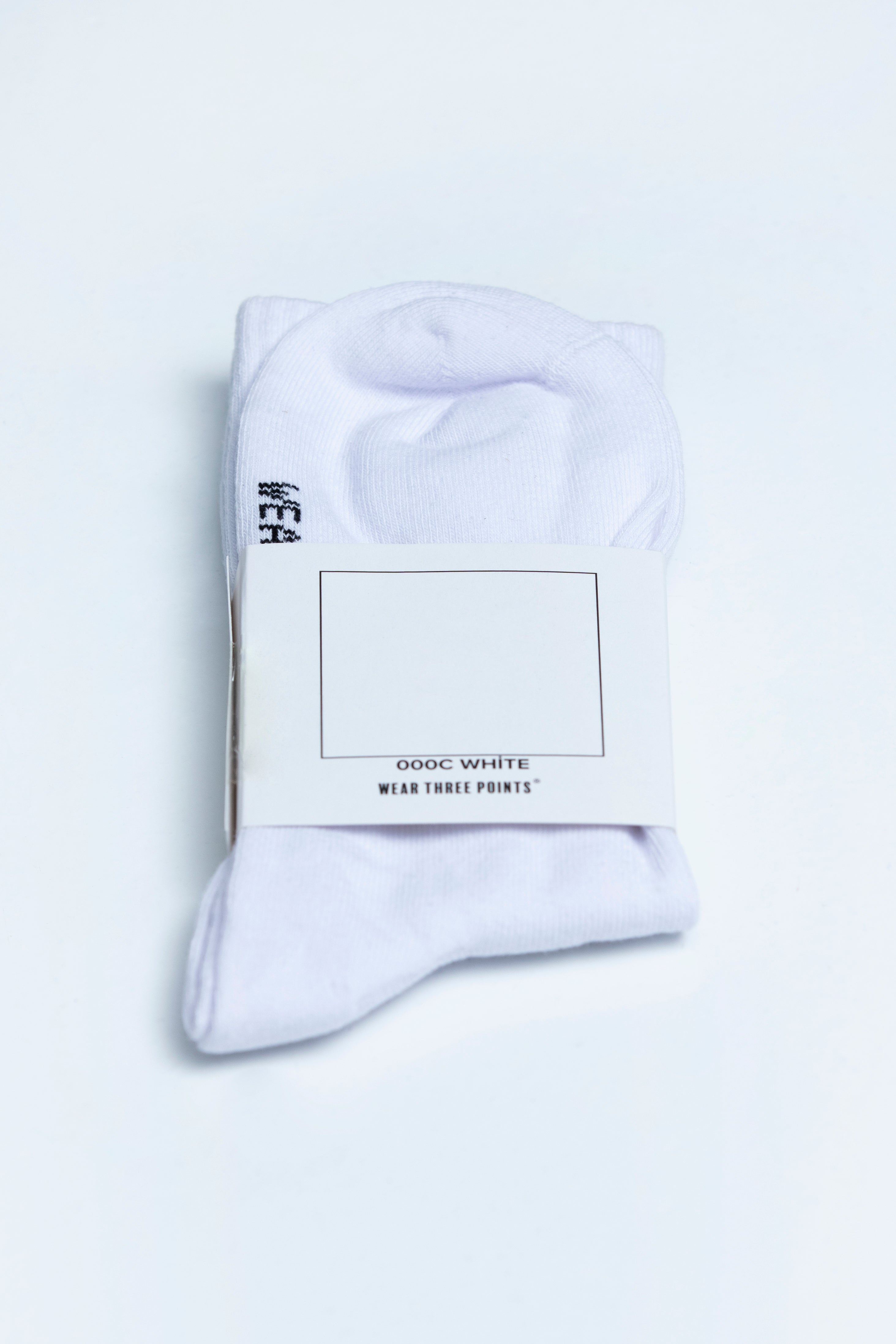 Wear Three Points WTP White Socks