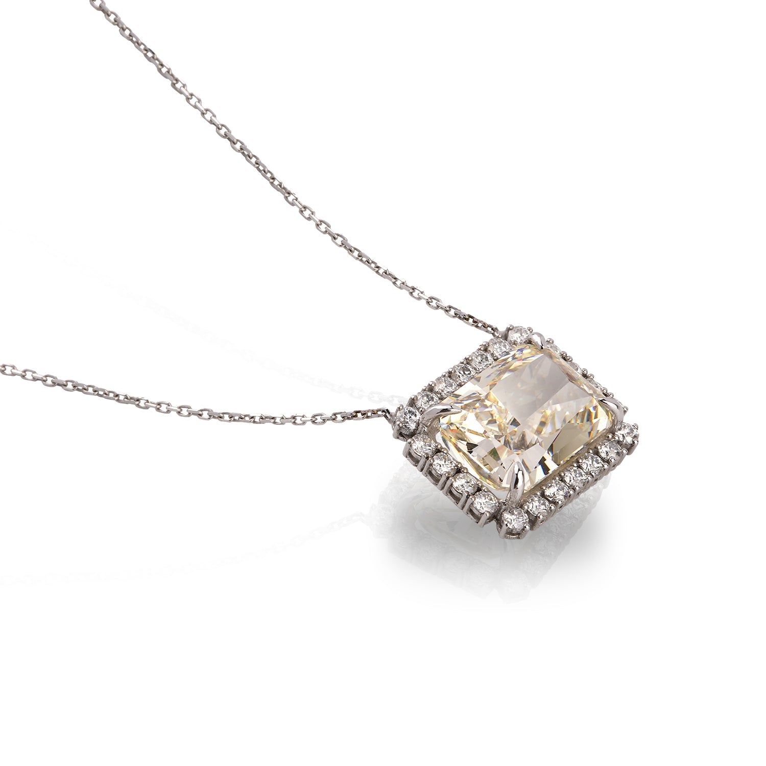 SooSilkyGems ALTIN ​​DİKDÖRTGEN RENK KOLYE