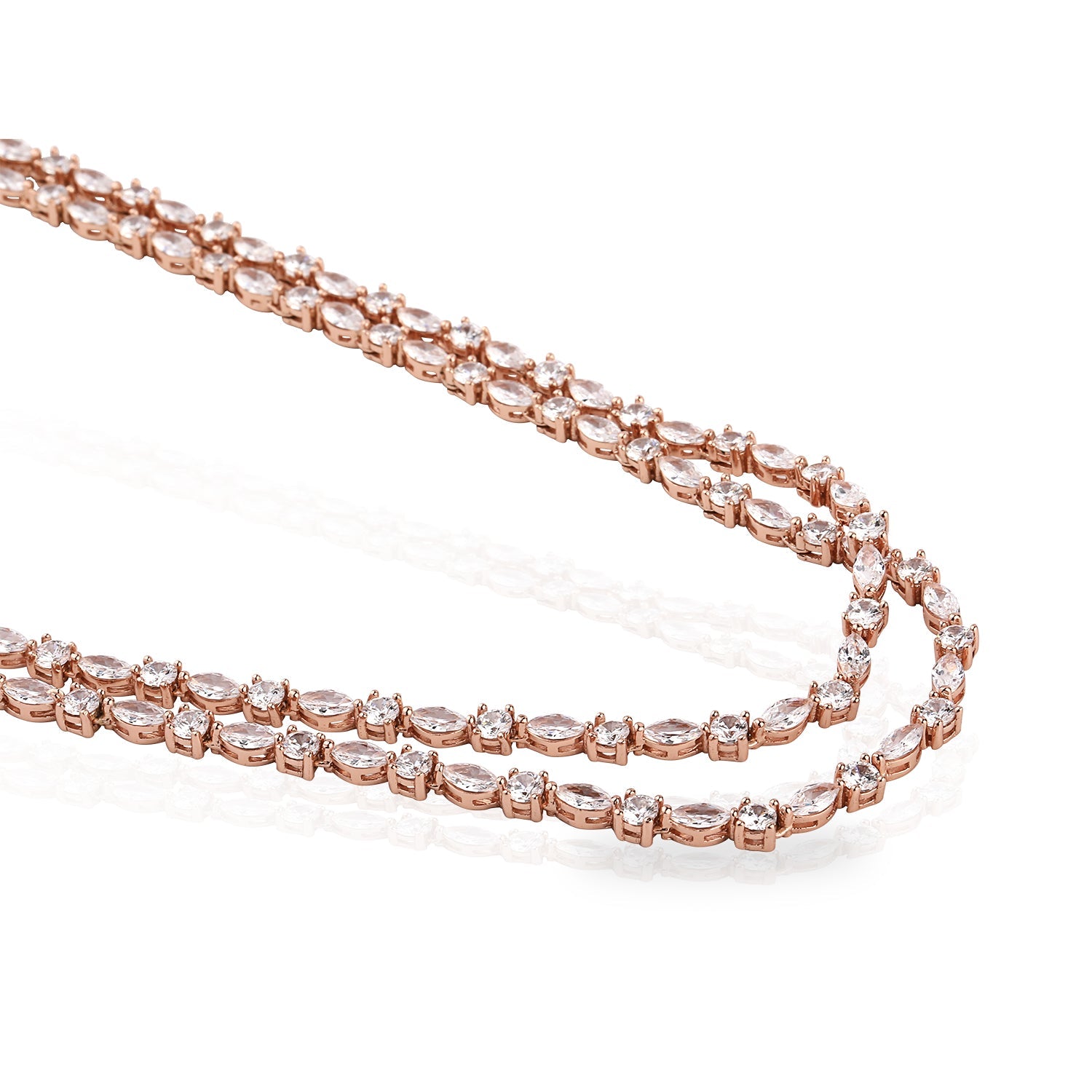 SooSilkyGems LONG DROPS NECKLACE