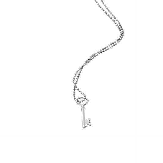 Chaseldor Key Silver Necklace
